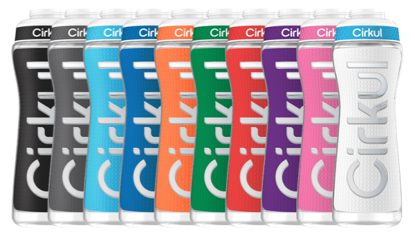22oz. Grip Squeeze Plastic Bottle & Sport Lid - Lite Hydration Use