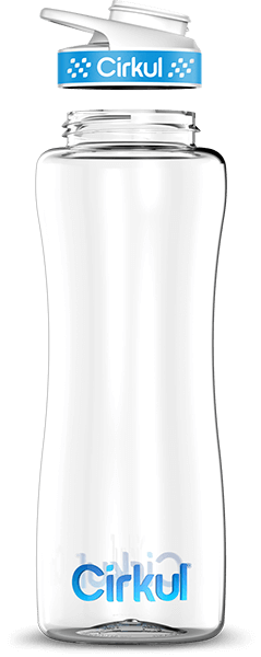 Custom 32oz. Plastic Bottle & Comfort Grip Lid - Outdoor Hydration