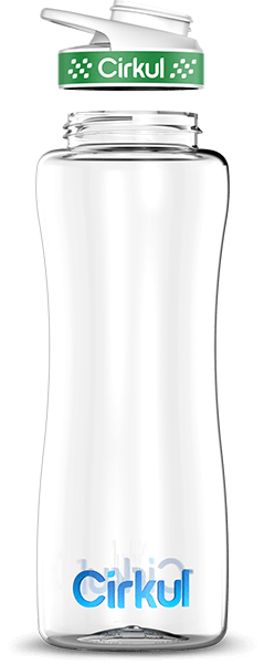 Custom 32oz. Plastic Bottle & Comfort Grip Lid - Outdoor Hydration