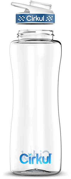 Custom 32oz. Plastic Bottle & Comfort Grip Lid - Outdoor Hydration