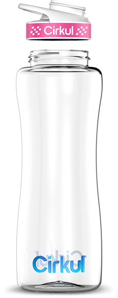 Custom 32oz. Plastic Bottle & Comfort Grip Lid - Outdoor Hydration