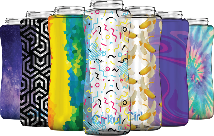 Custom 32oz. Plastic Bottle & Comfort Grip Lid - Outdoor Hydration