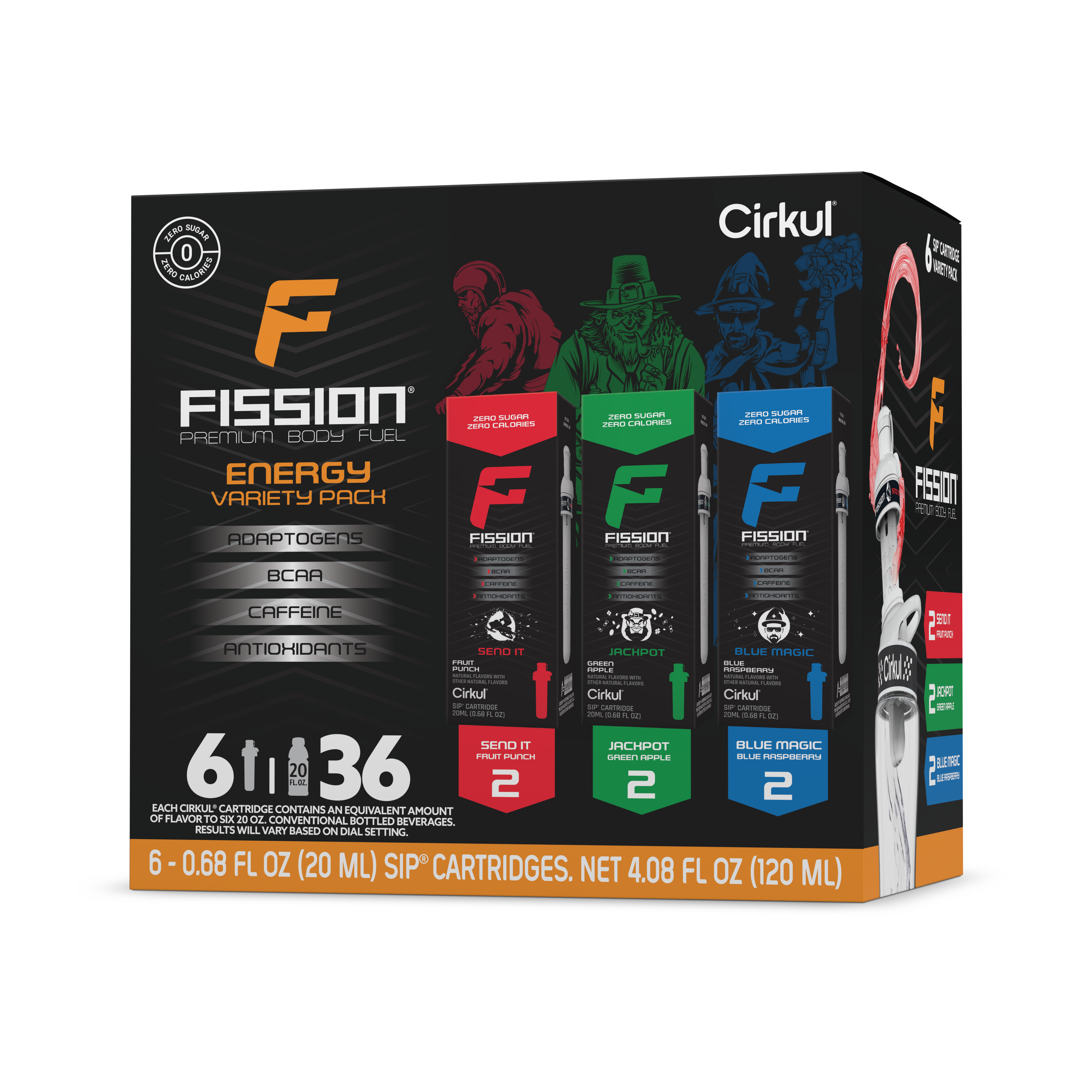 Fission® 6-Pack Variety Pack - Cozy Fruit Bundle
