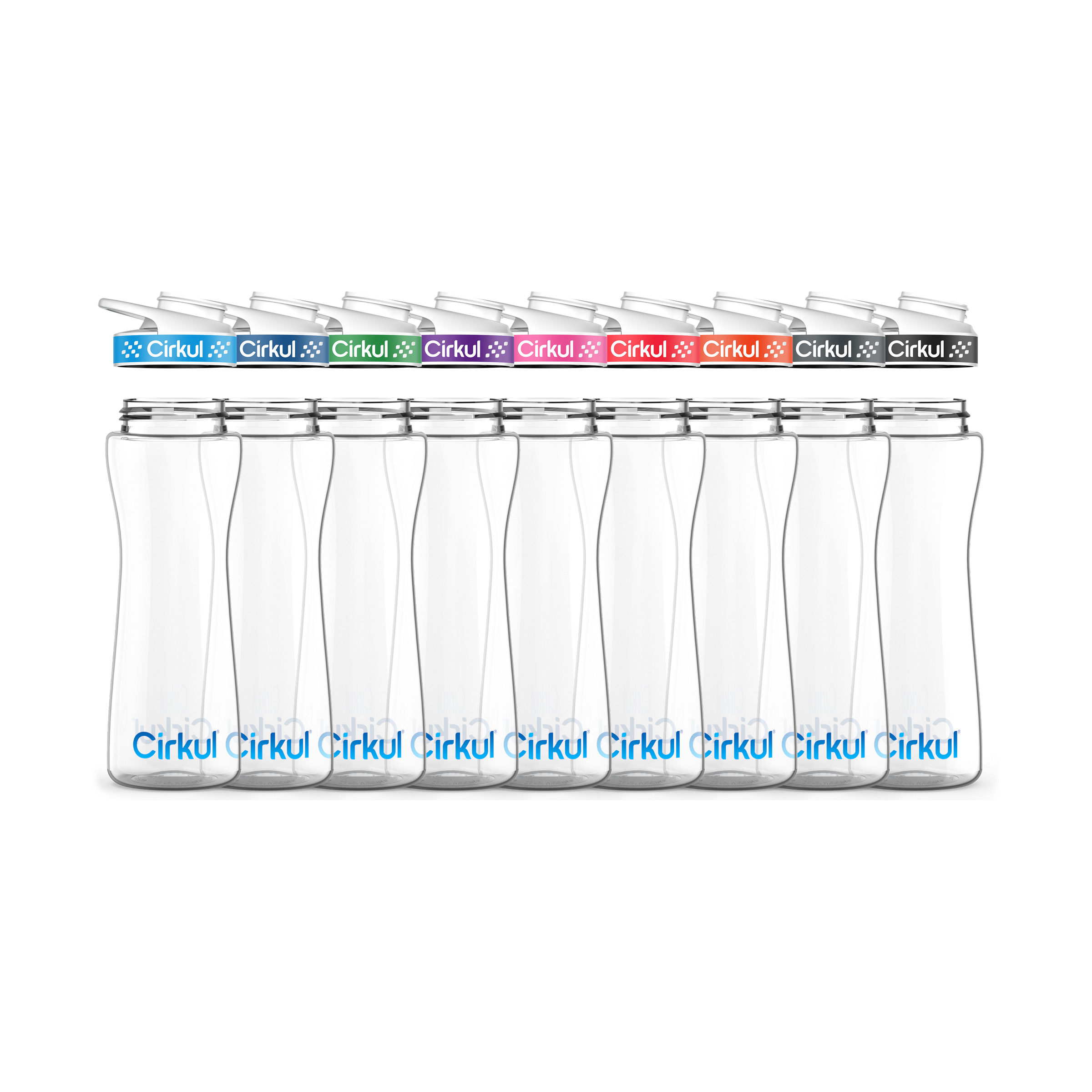 22oz. Plastic Bottle & Comfort Grip Lid - Starter Fresh Choice