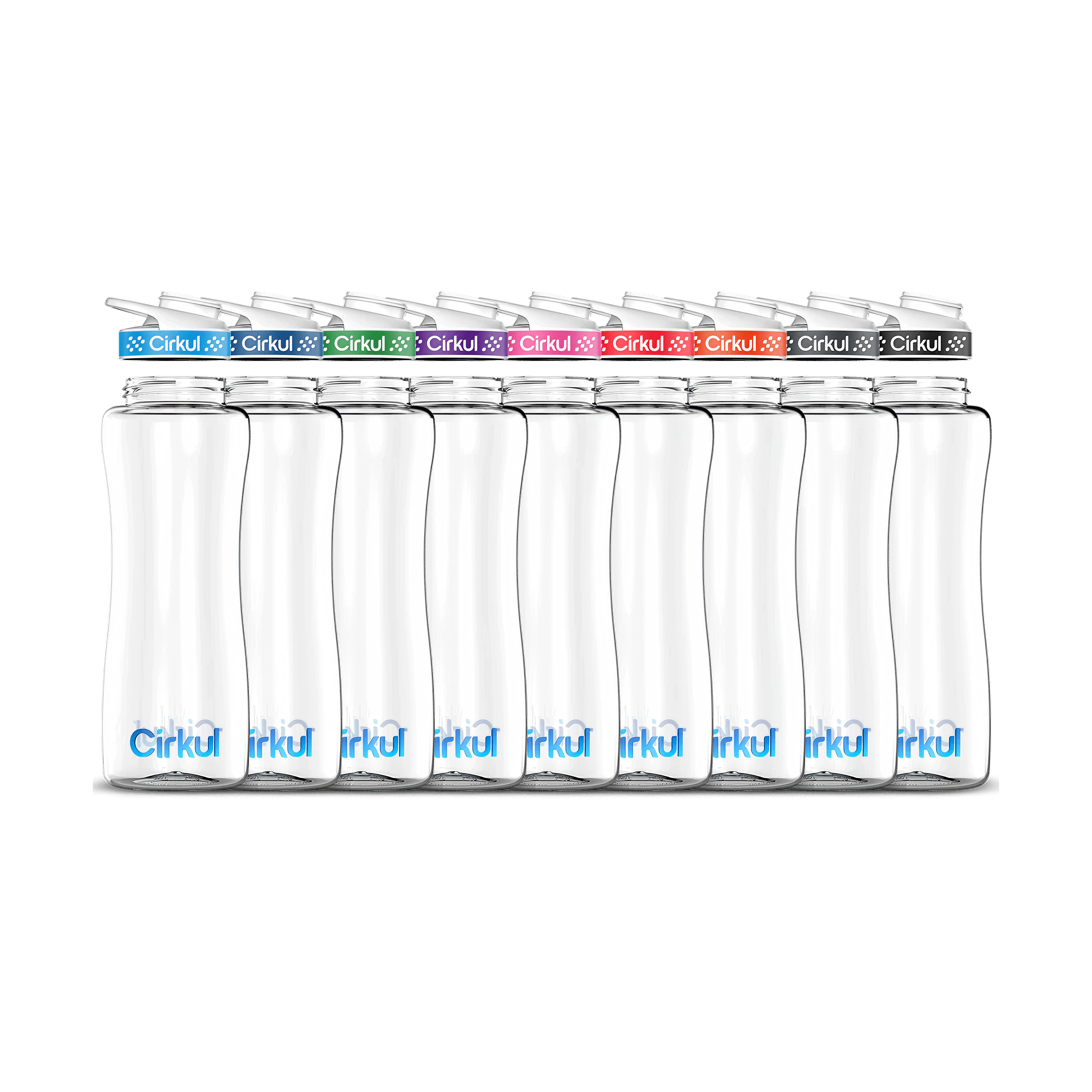 32oz. Plastic Bottle & Comfort Grip Lid - Premium Home Set