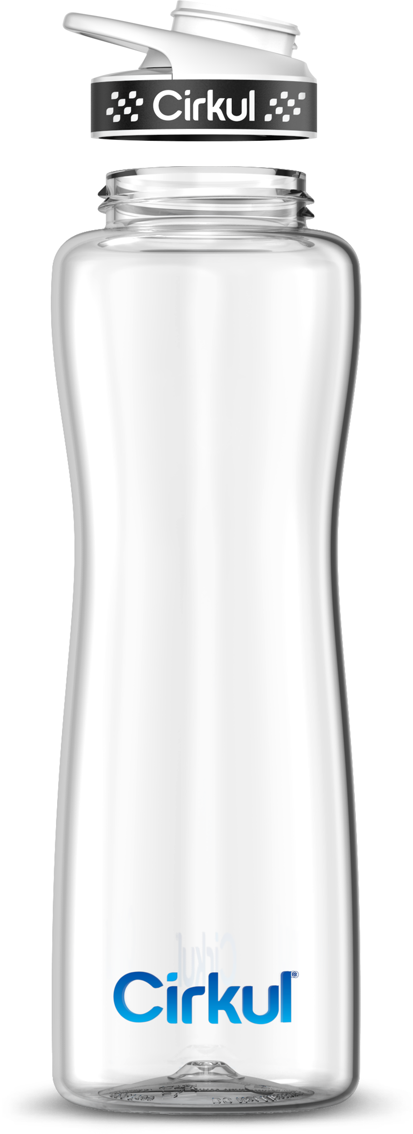 Custom 42oz. Plastic Bottle & Comfort Grip Lid - Outdoor Hydration Choice