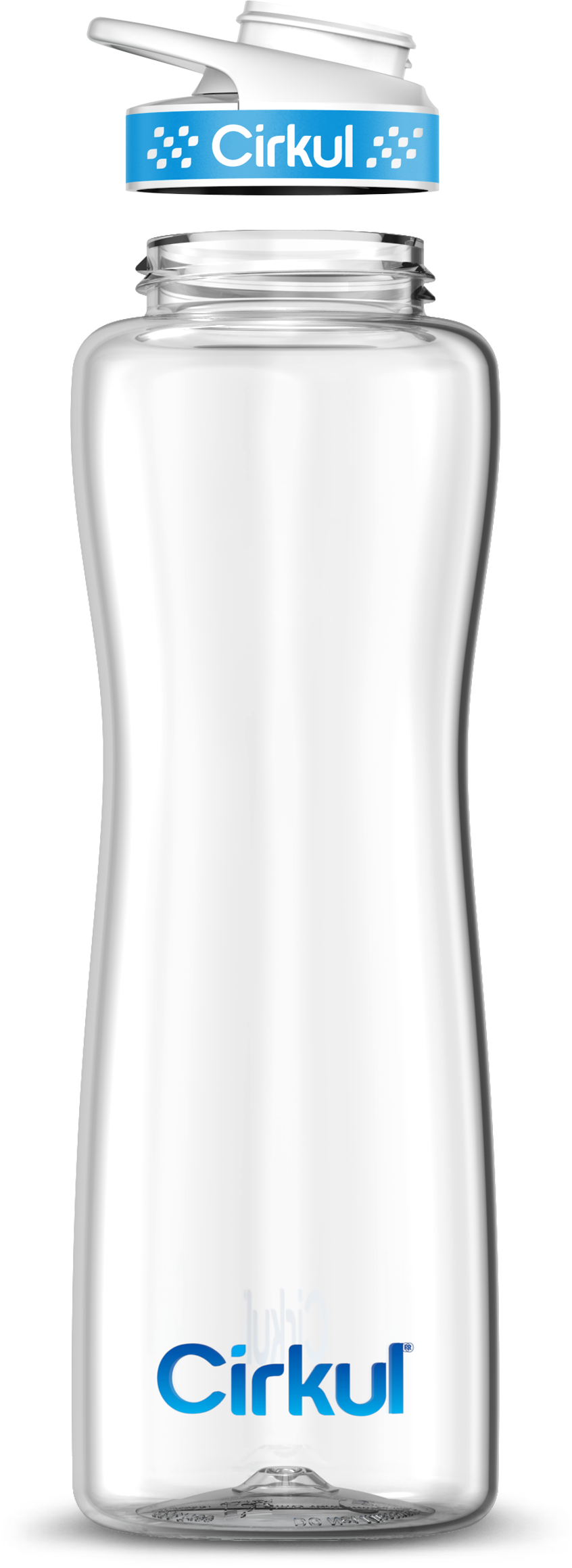 Custom 42oz. Plastic Bottle & Comfort Grip Lid - Outdoor Hydration Choice