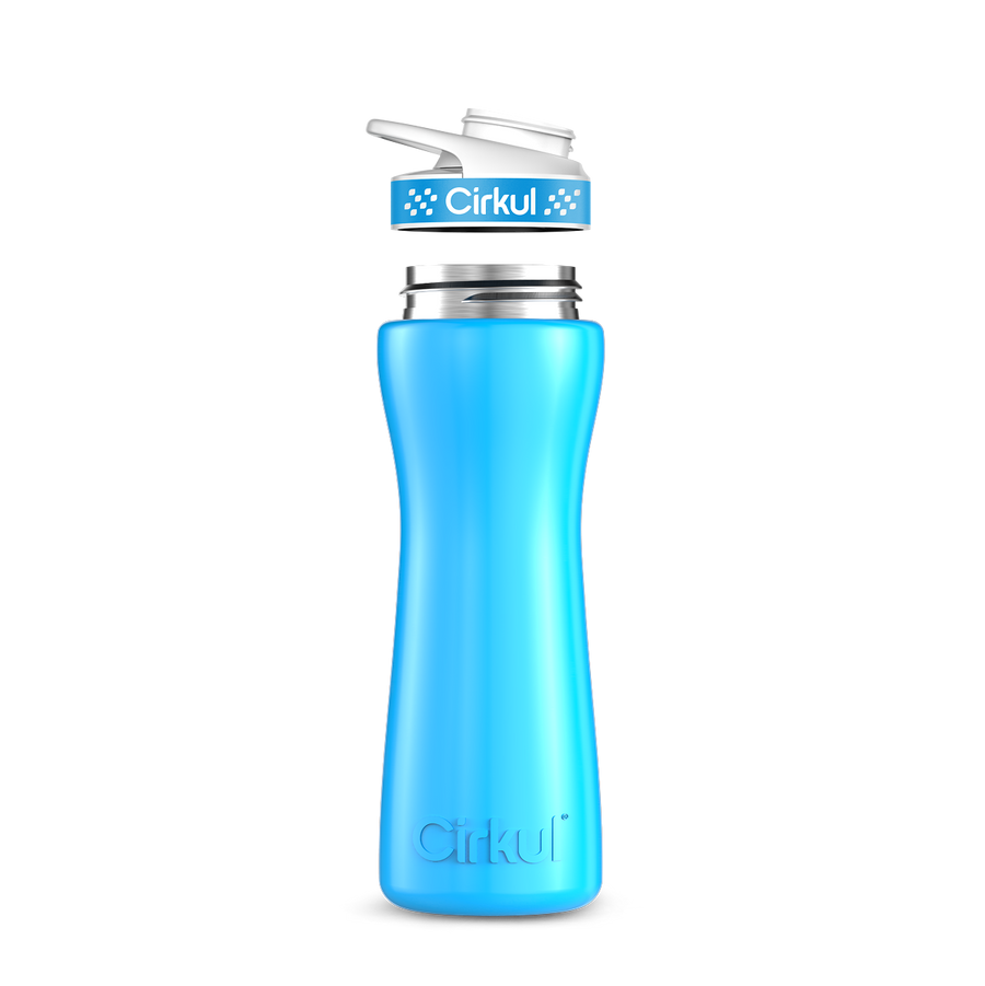 22oz. Stainless Steel Bottle & Comfort Grip Lid - Premium Flavor Lineup