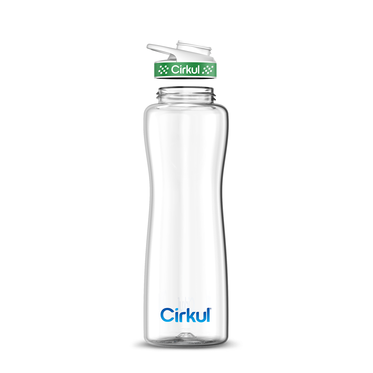 42oz. Plastic Bottle & Comfort Grip Lid - Starter Bottle Kit