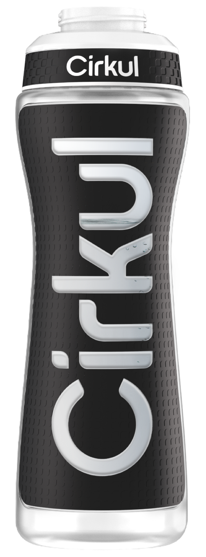 22oz. Grip Squeeze Plastic Bottle & Sport Lid - Lite Hydration Use