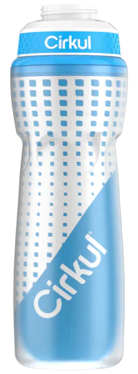 22oz. Insulated Squeeze Plastic Bottle & Sport Lid - Classic Citrus Flavor