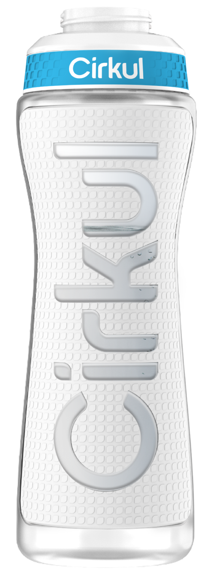 22oz. Grip Squeeze Plastic Bottle & Sport Lid - Lite Hydration Use