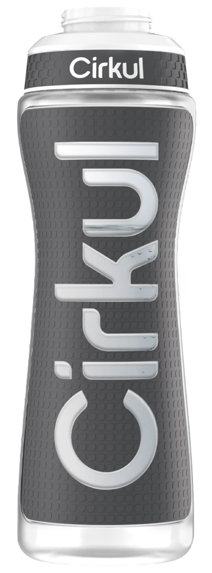 22oz. Grip Squeeze Plastic Bottle & Sport Lid - Lite Hydration Use