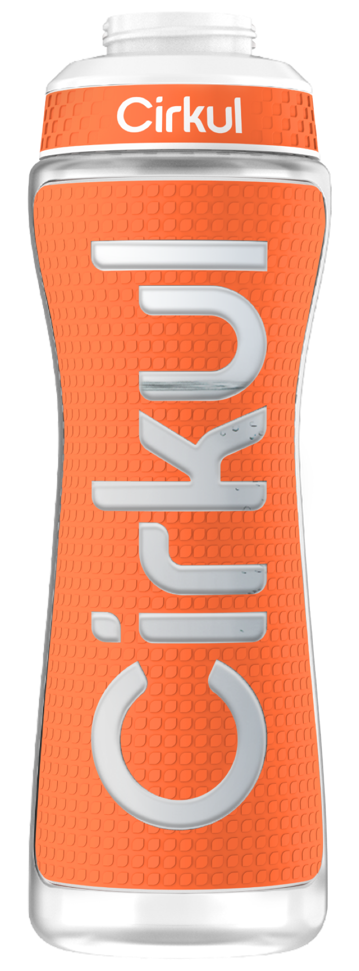 22oz. Grip Squeeze Plastic Bottle & Sport Lid - Lite Hydration Use