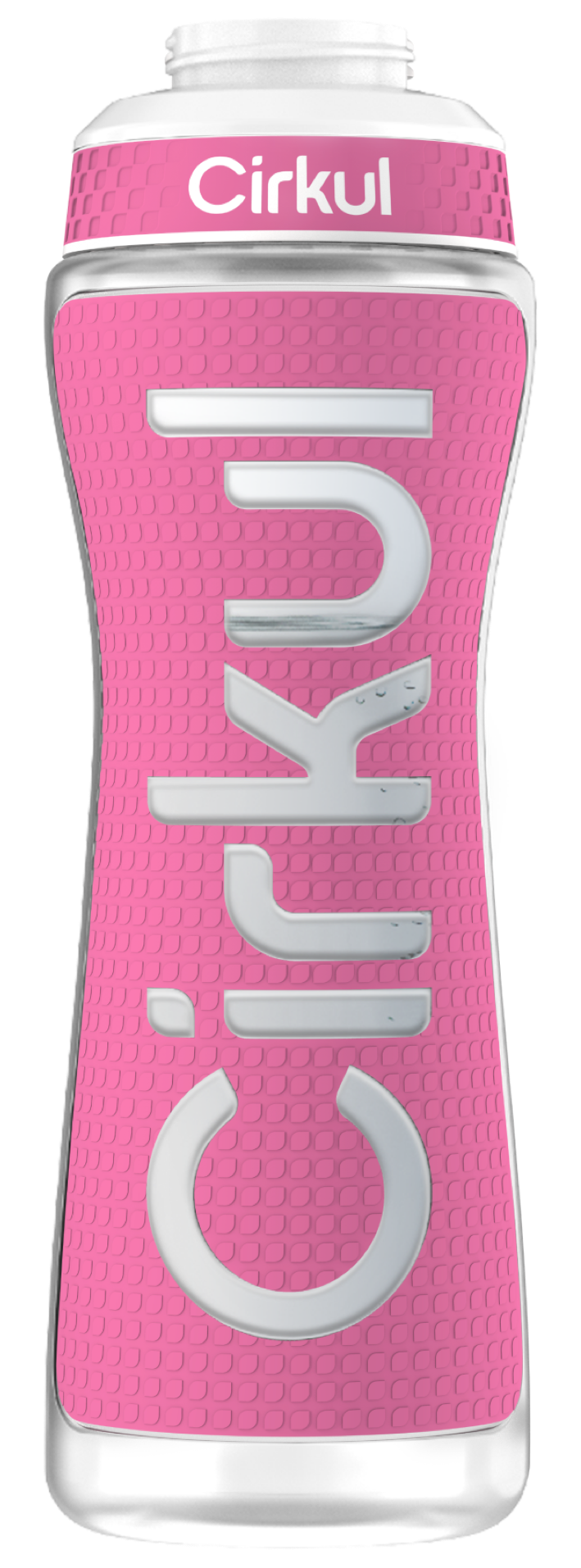 22oz. Grip Squeeze Plastic Bottle & Sport Lid - Lite Hydration Use