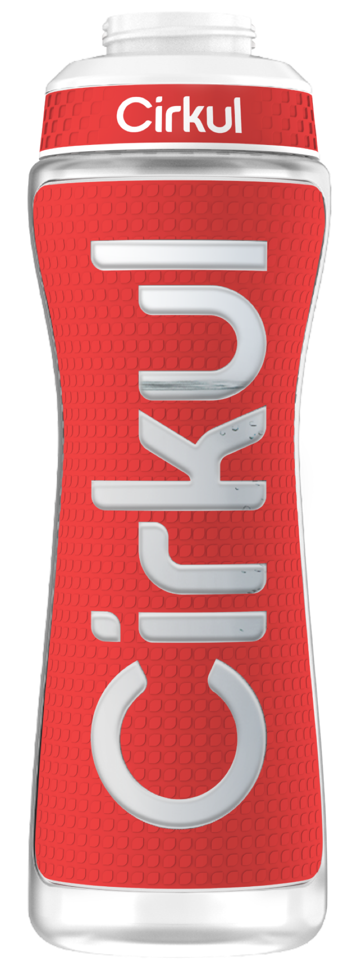 22oz. Grip Squeeze Plastic Bottle & Sport Lid - Lite Hydration Use