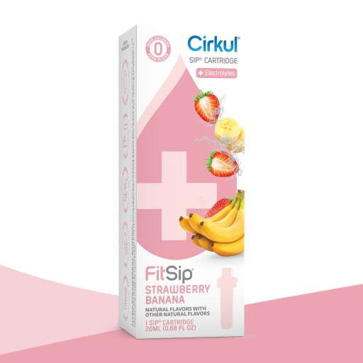 FitSip Strawberry Banana - Soft Hydration Blend