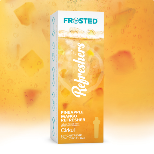 Frosted Pineapple Mango Refresher - Smooth Fresh Sip