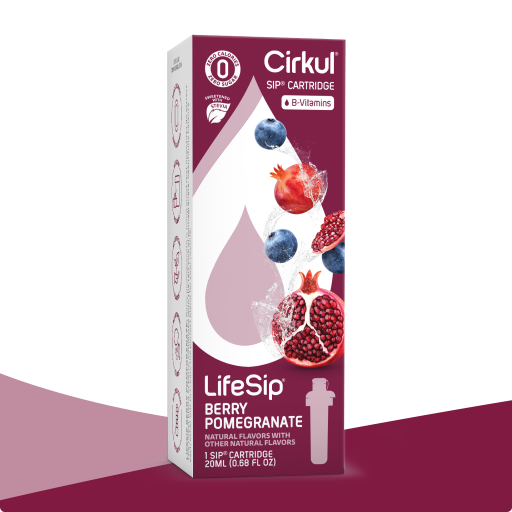 LifeSip Berry Pomegranate (Stevia) - Sweet Refill Hydration
