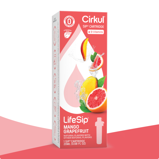 LifeSip Mango Grapefruit (Stevia) - Soft Tropical Flavor