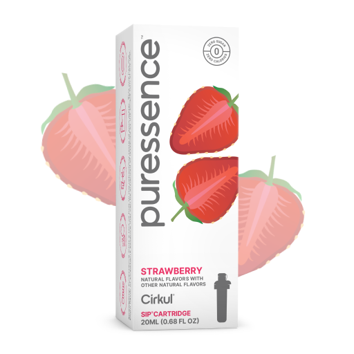 Puressence Strawberry (Unsweetened) - Tropical Smooth Refill